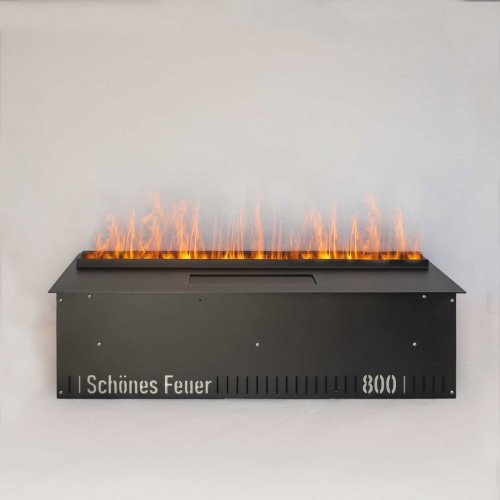 Электроочаг Schönes Feuer 3D FireLine 800 со стальной крышкой в Орске